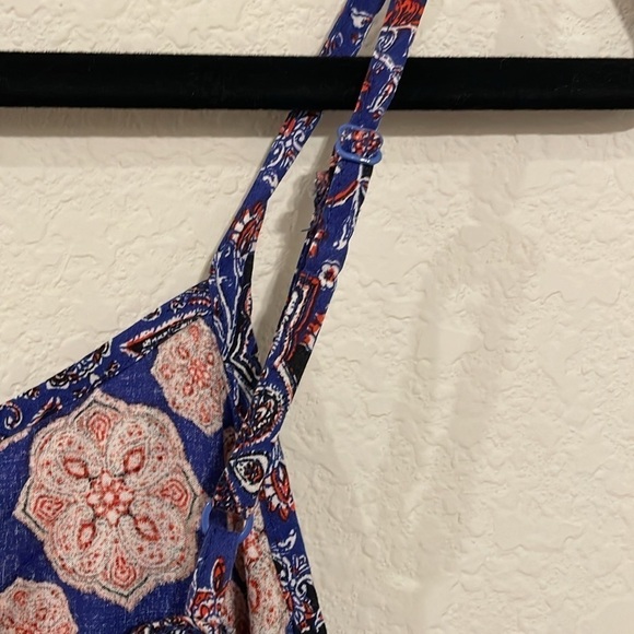 Cynthia Rowley Women’s Tank Top Large Sleepwear Colorful Floral Bohemian - Picture 5 of 9